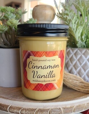 CINNAMON  VANILLA CANDLE