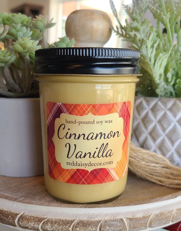 CINNAMON  VANILLA CANDLE