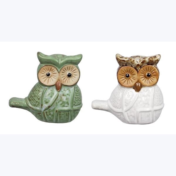 STONEWARE OWL
