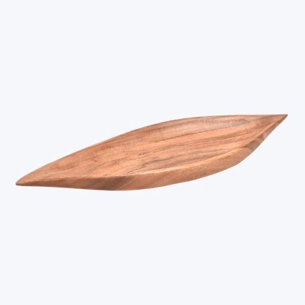 LONG ACACIA LEAF TRAY