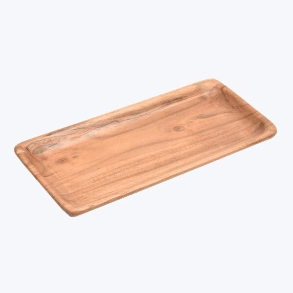 SM ACACIA WOOD RECTANGLE TRAY