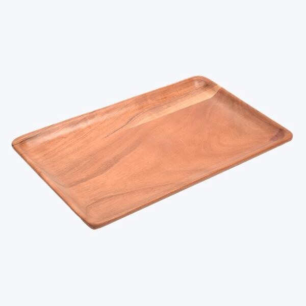 LG RECTANGLE ACACIA WOOD TRAY