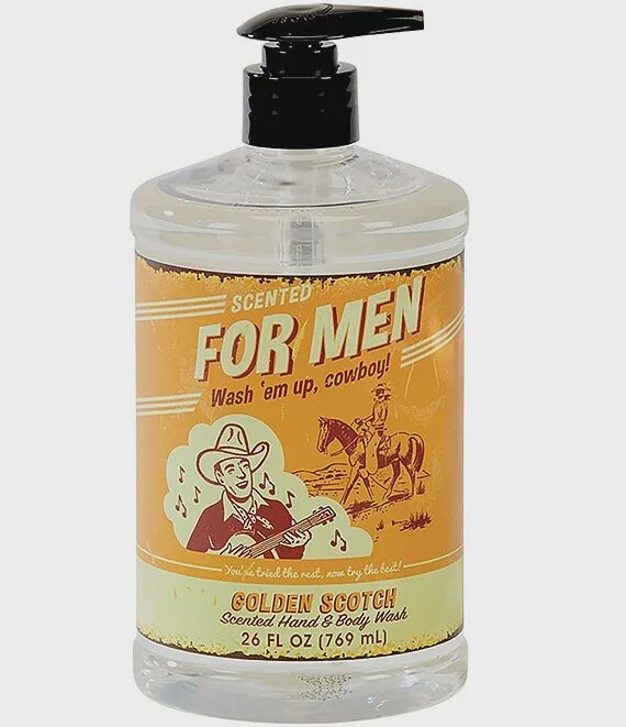 FOR HIM GOLDEN SCOTCH LIQUID SOAP