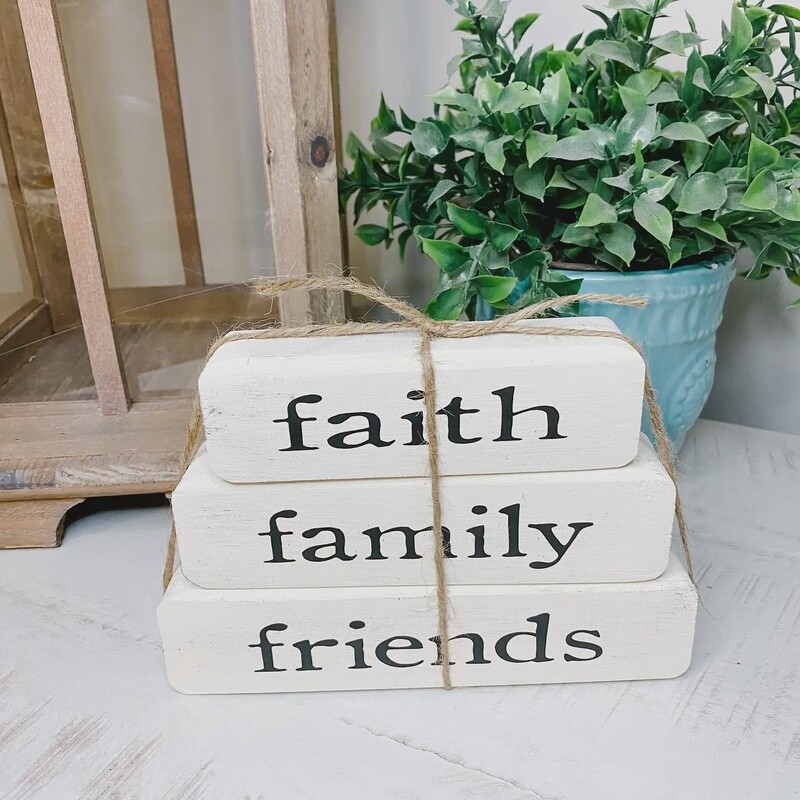 STACKS - FAITH FAMILY FRIENDS