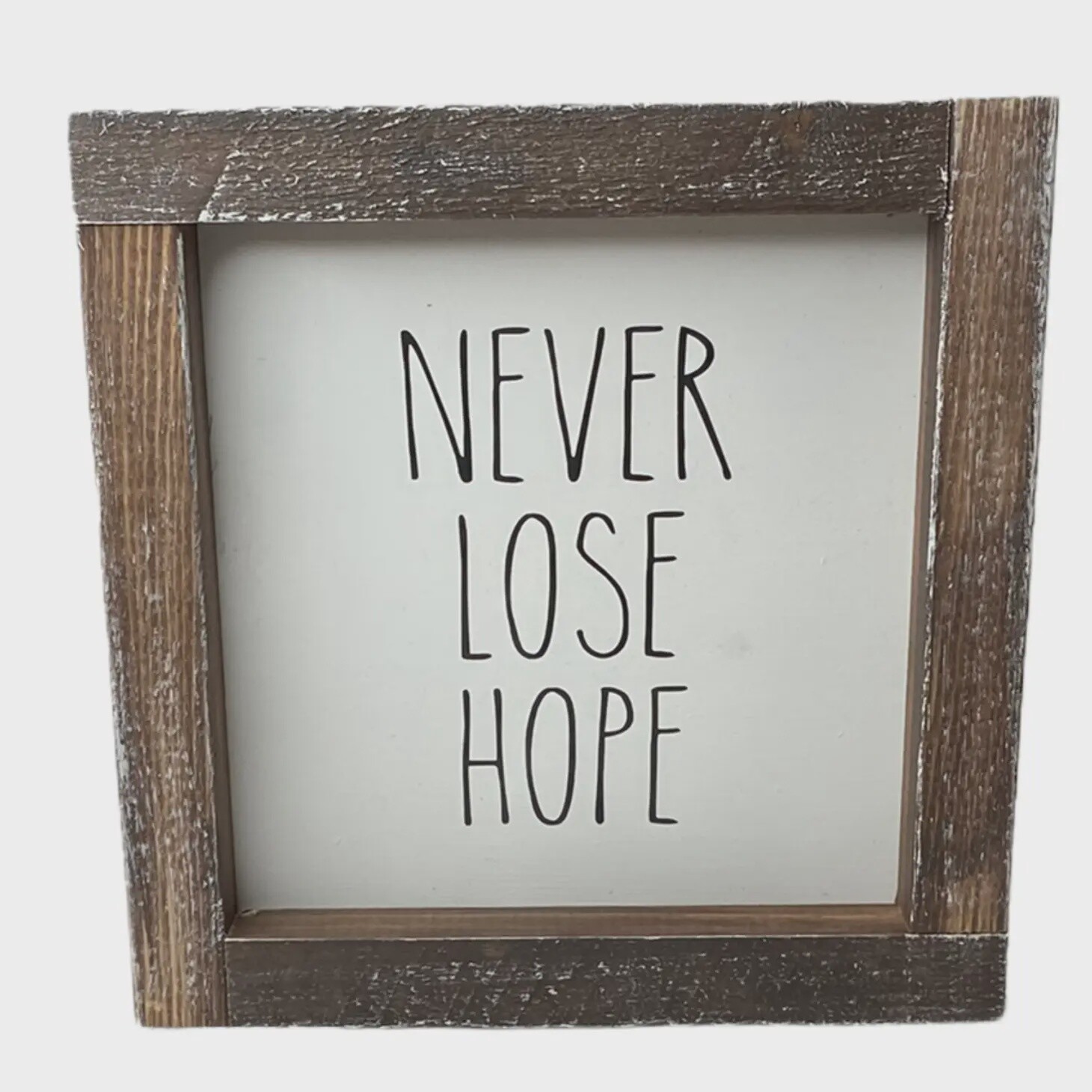 FAITH FRAME - NEVER LOSE HOPE