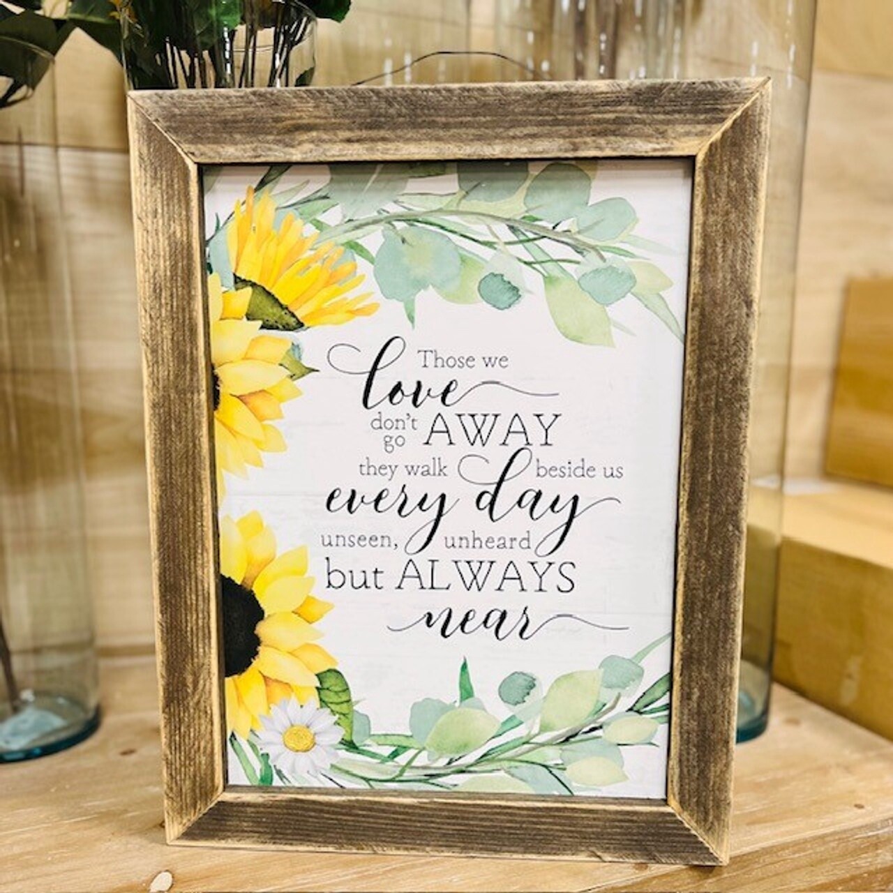 BESIDE US SIGN HANDMADE IN THE USA
