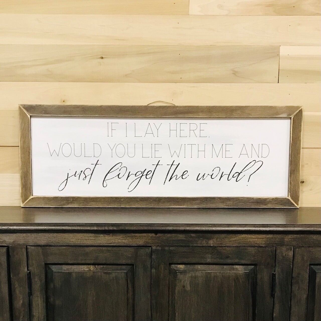 FORGET THE WORLD MADE IN THE USA