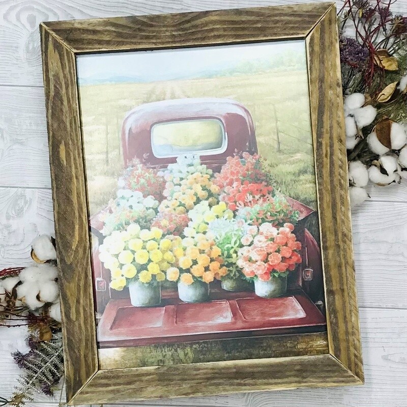 FRESH PICKED RED TRUCK MADE IN THE USA