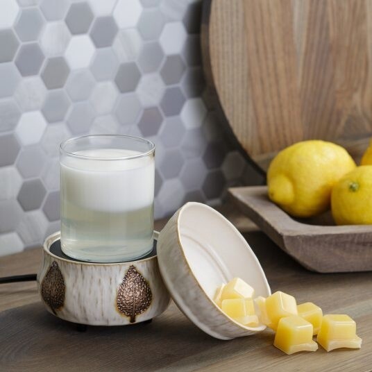 BRONZE LEAF 2 IN 1 WAX MELTER