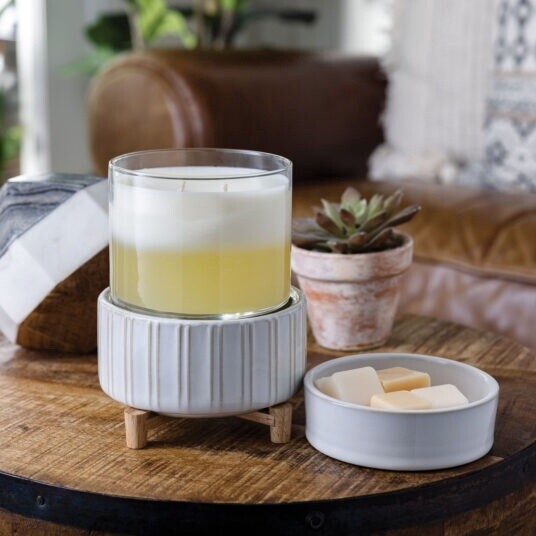 CERAMIC AND WOOD CLASSIC 2 IN 1 MELTER