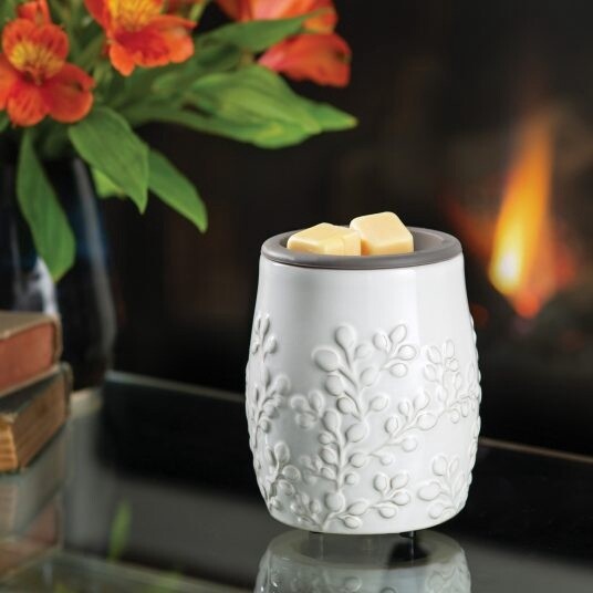 WILLOW WAX MELTER WITH SILICONE DISH