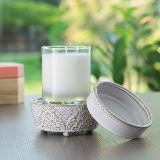 VINTAGE WHITE CLASSIC 2 IN 1 MELTER