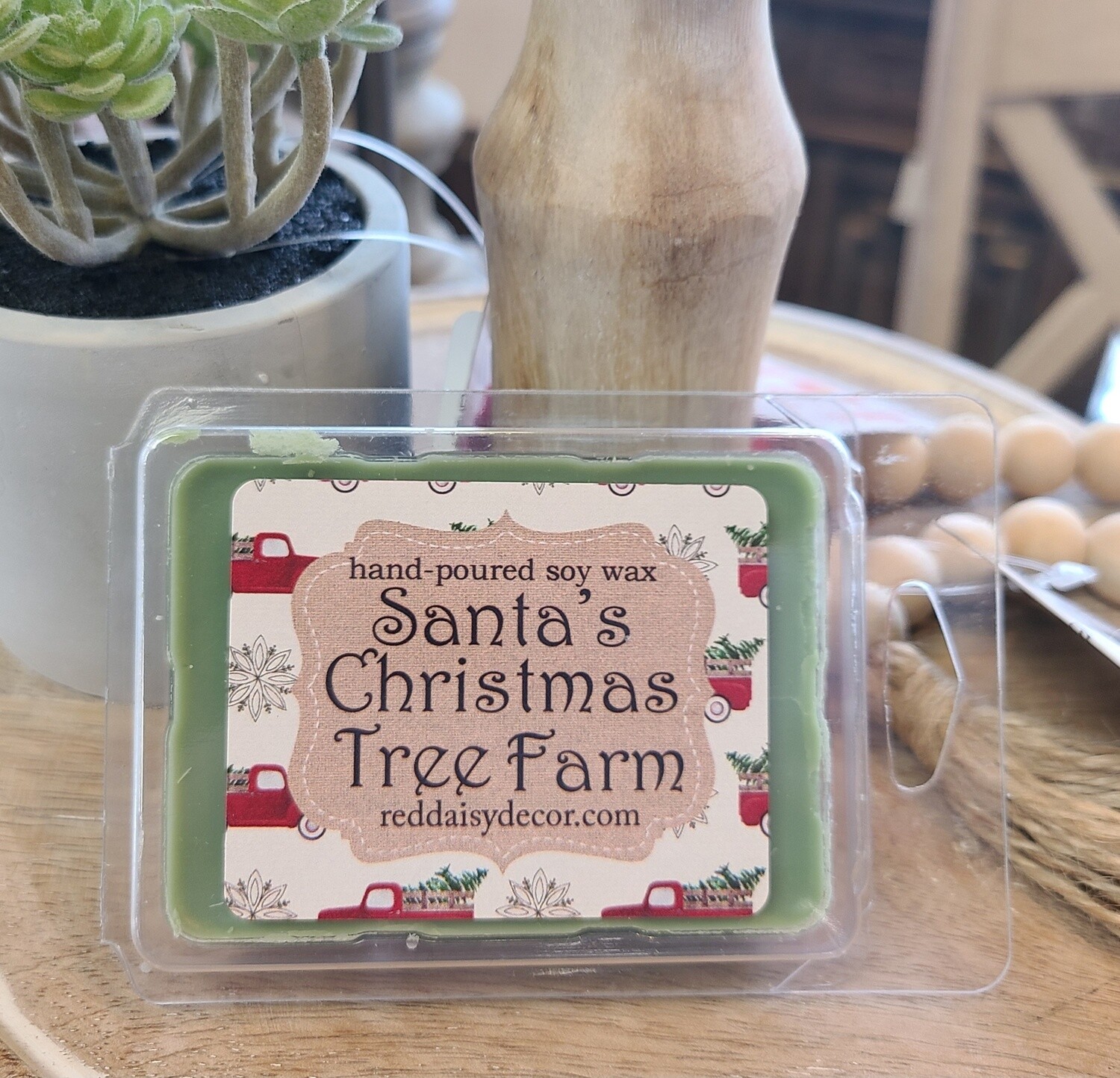 SANTA&#39;S CHRISTMAS TREE FARM WAX MELT