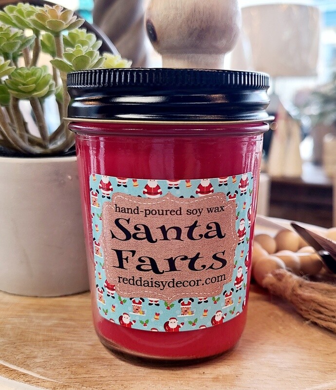 SANTA FARTS CANDLE