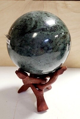 GREEN MARBLE SPHERE