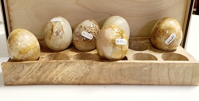 BROWN ONYX EGG