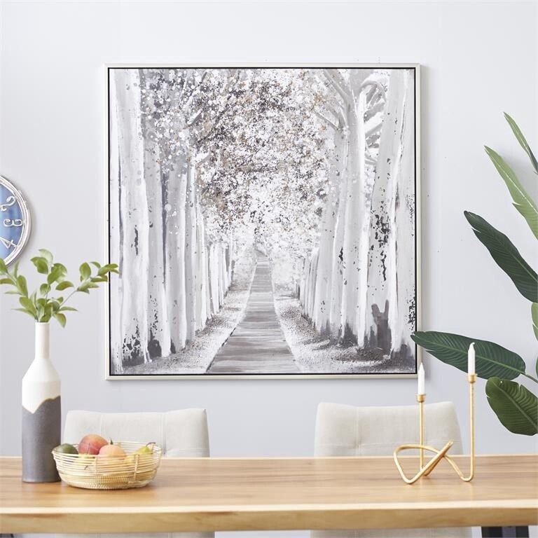 LANDSCAPE FOREST FRAMED ART