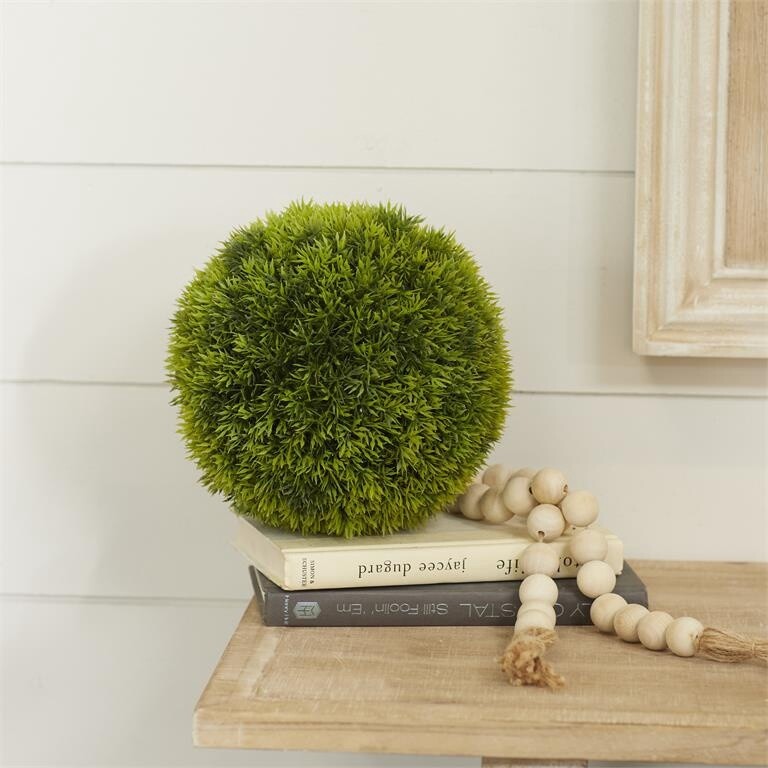 9" BOXWOOD TOPIARY BALL