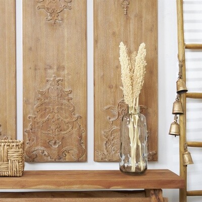CREAM DRIED CORN MAIZE NATURAL LONG STEM 31&quot;