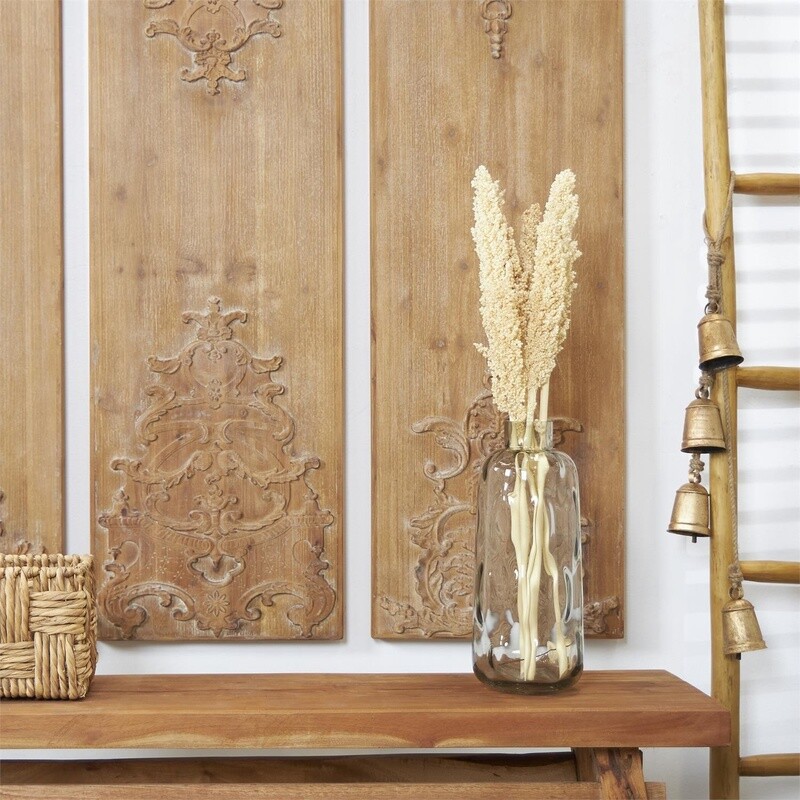 CREAM DRIED CORN MAIZE NATURAL LONG STEM 31&quot;
