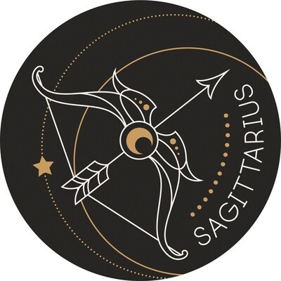 CAR COASTER SAGITTARIUS