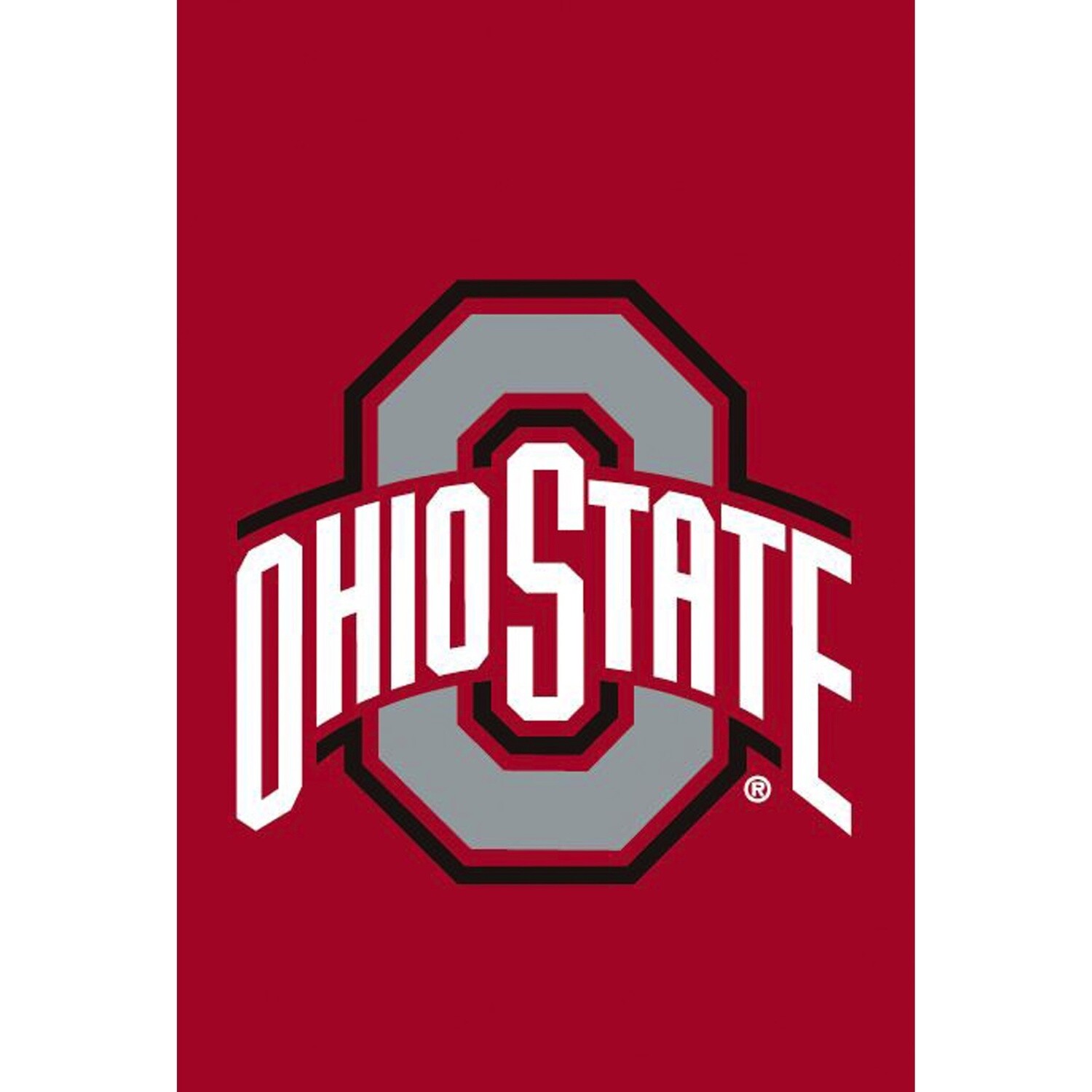 OHIO STATE GARDEN FLAG