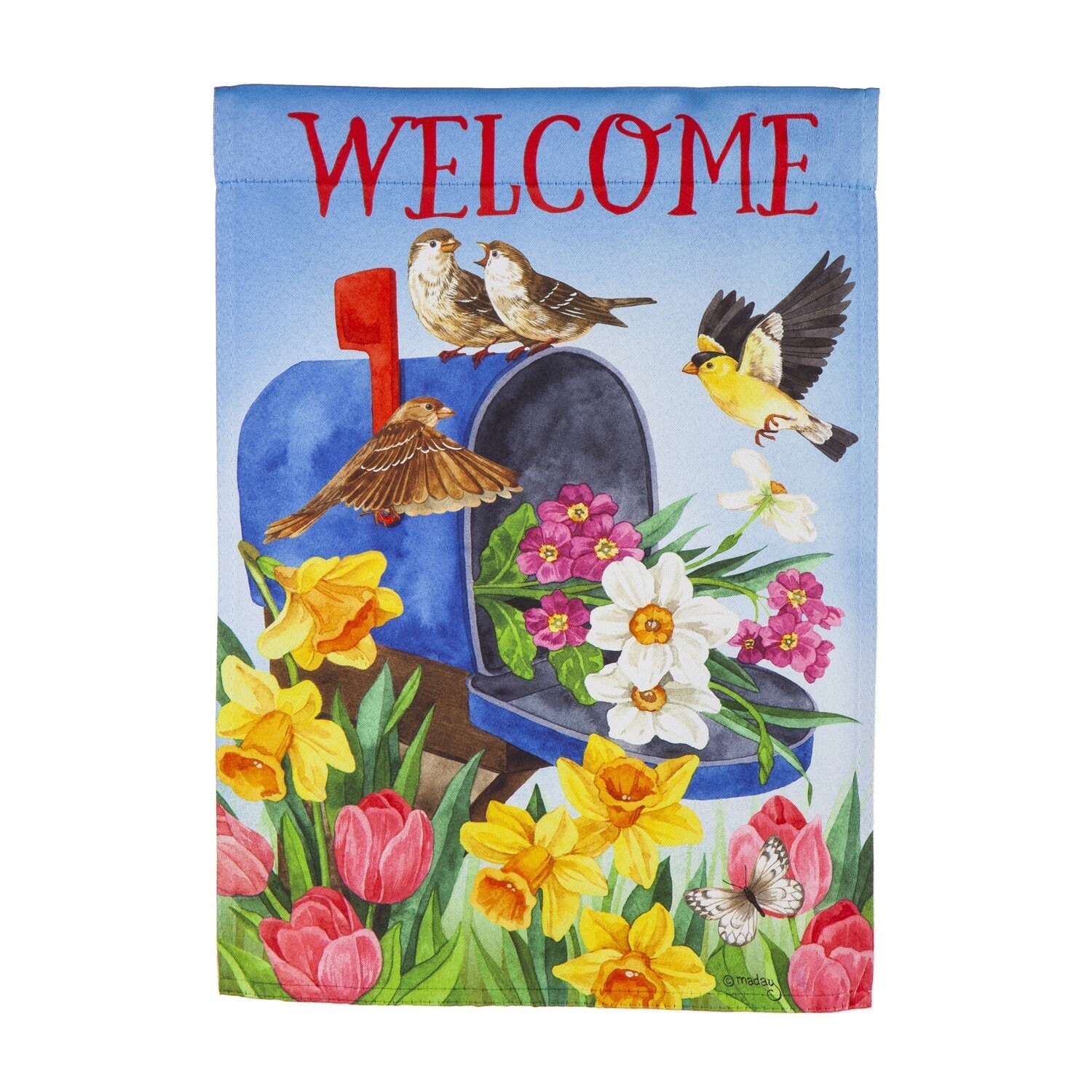 MAILBOX BOUQUET GARDEN FLAG