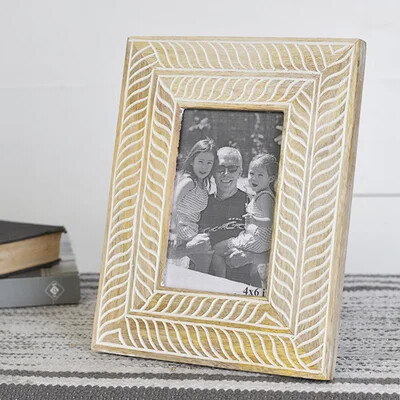 4 X 6 ROPE PATTERN PHOTO FRAME
