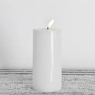 5.91&quot; LED WAX CANDLE W/TIMER