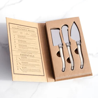 3 PC. CHEESE KNIFE GIFT SET