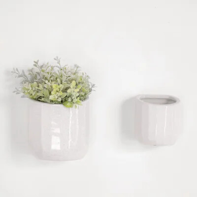 CERAMIC WALL POCKET