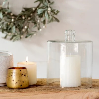 8&quot; CLEAR BELL JAR