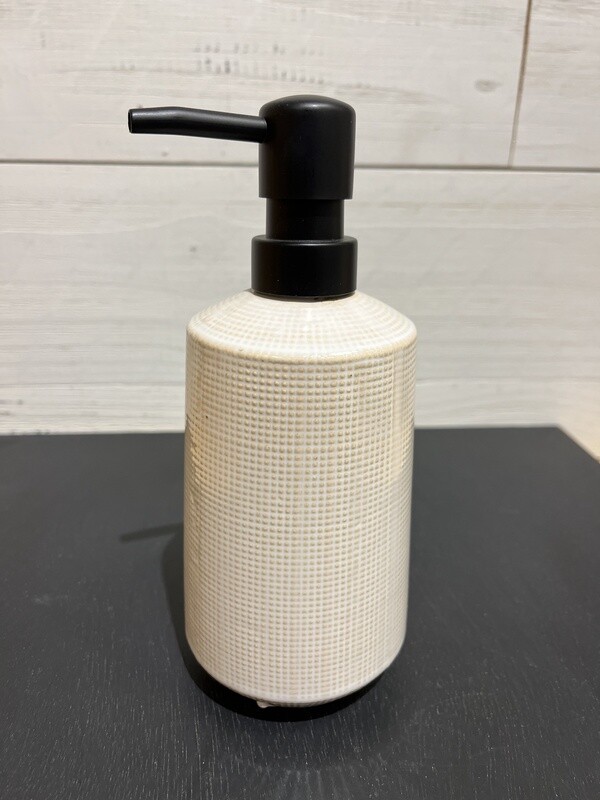 7.87&quot; CRISS CROSS PATTERN SOAP PUMP