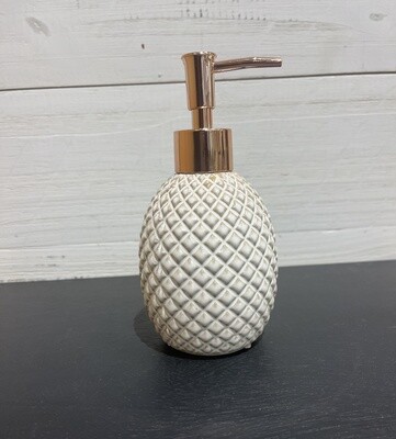 CRISS CROSS PATTERN SOAP PUMP
