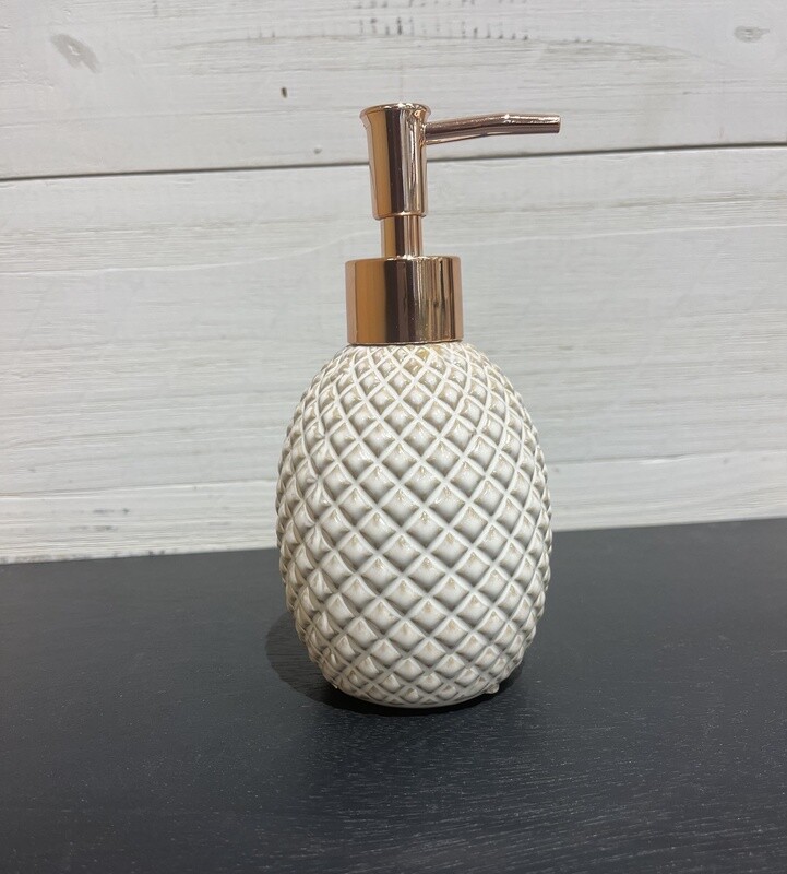 CRISS CROSS PATTERN SOAP PUMP
