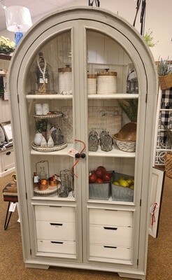 JULIA CURVED 6 DRAWER HUTCH