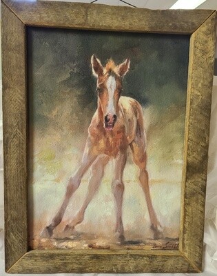 FIRST STEP WOOD FRAMED PICTURE