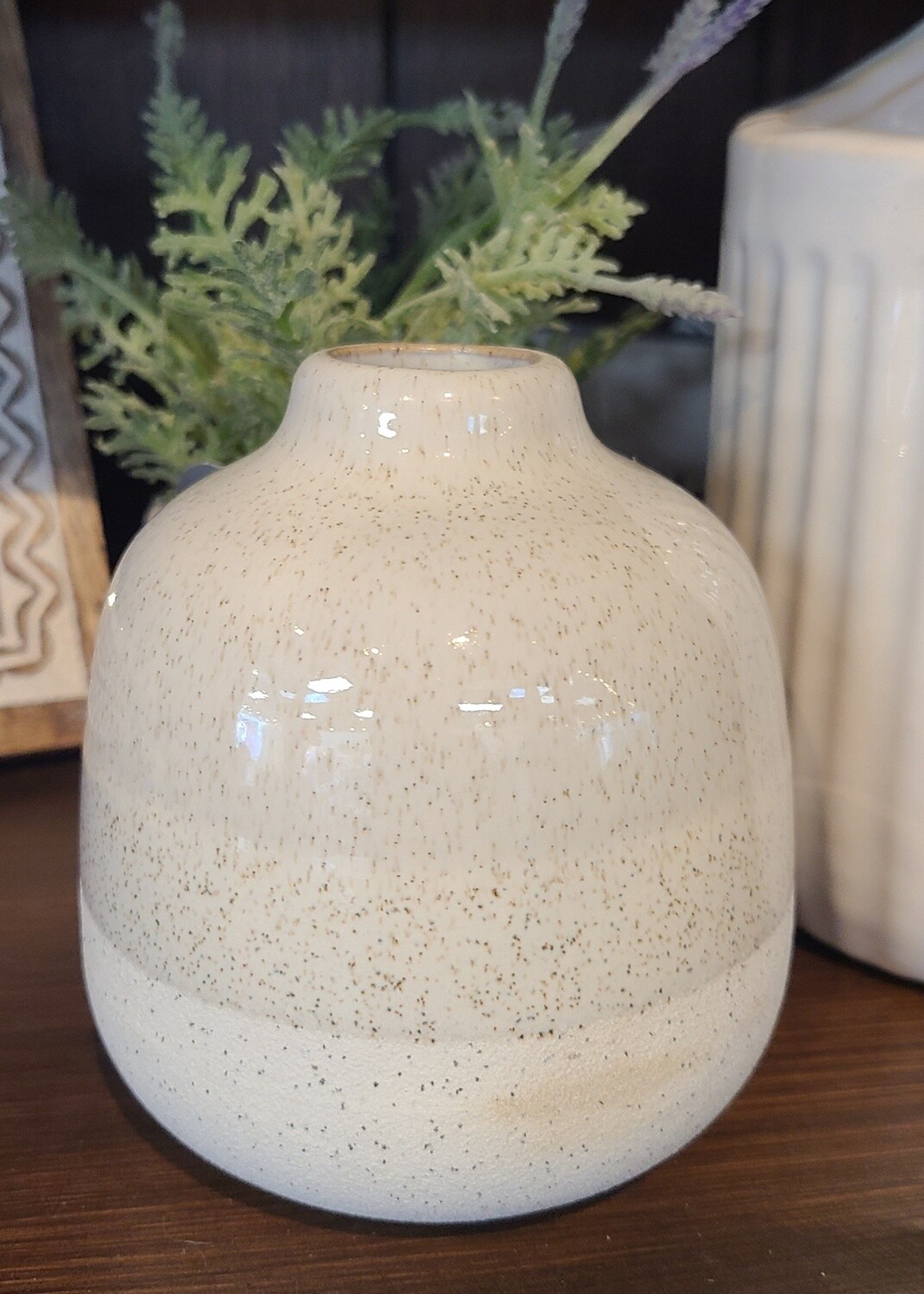 4.33&quot; LT. TRI-COLOR VASE