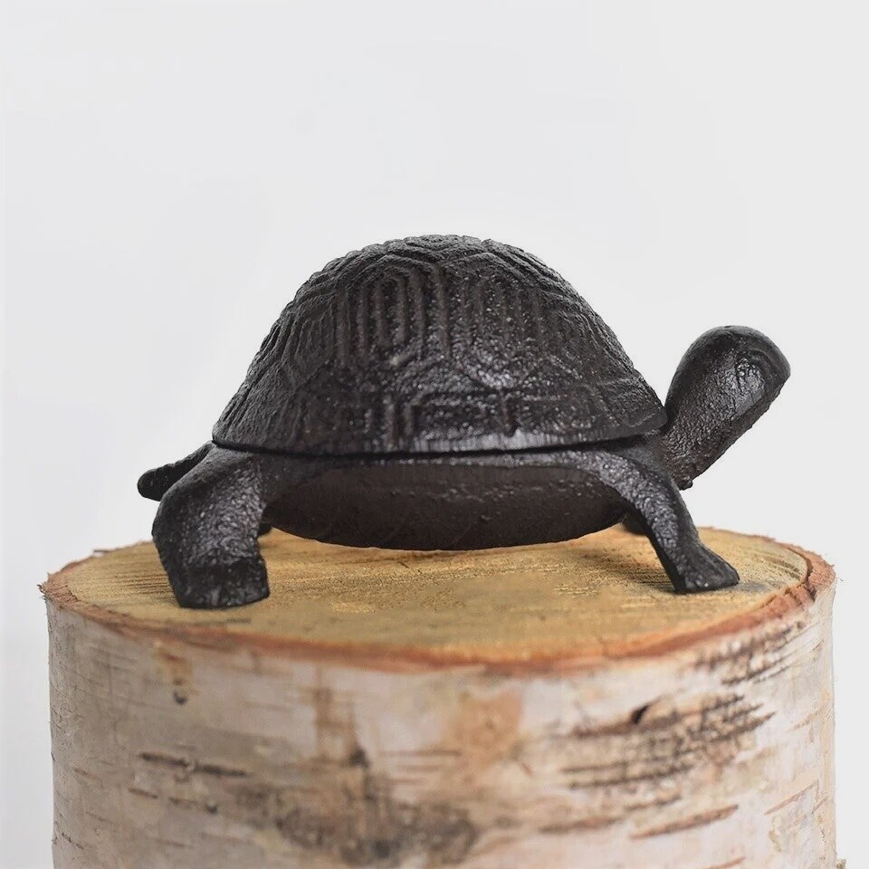 CAST IRON TURTLE KEY HOLDER