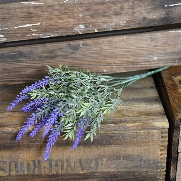12.5&quot; LAVENDER BUSH