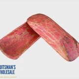 HANDCARVED WOOD BOWL, Colour: RED