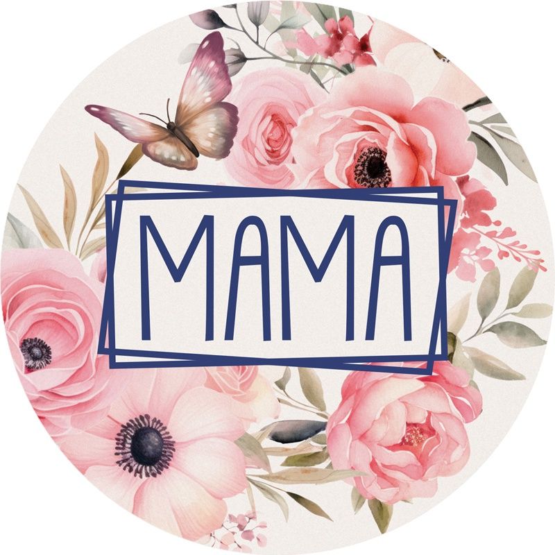 FLORAL MAMA CAR COASTER