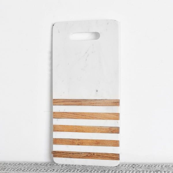 18&quot; WHITE WOOD MARBLE BOARD
