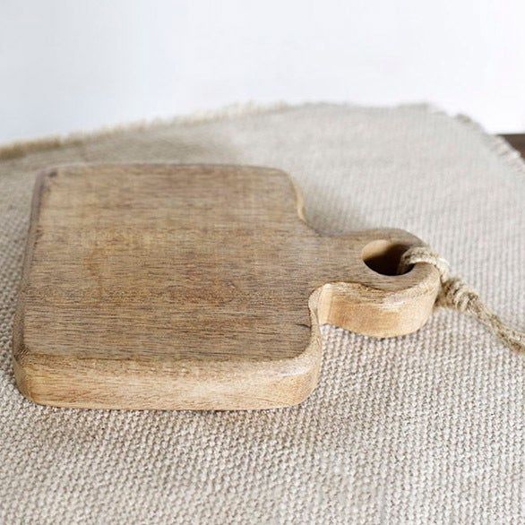 SMALL SQUARE WOOD BOARD