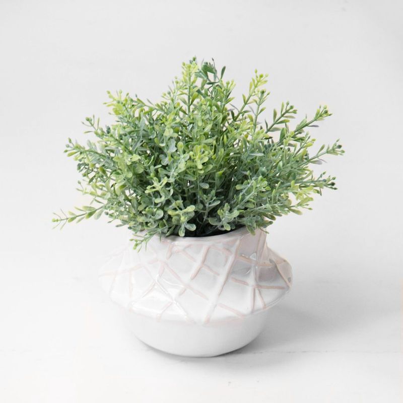 4.5&quot; GEO LINE PLANTER