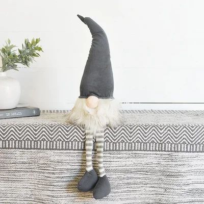 27.56&quot; SITTING GNOME, Colour: GRAY