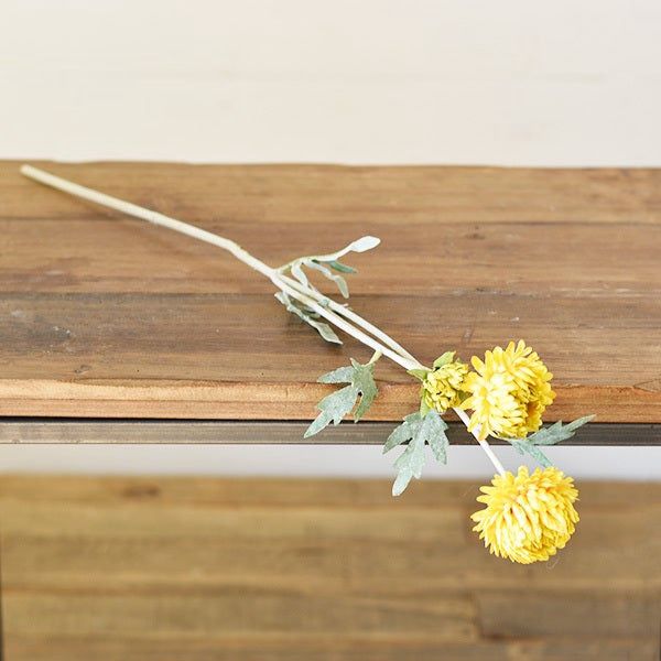 27&quot; YELLOW CHRYSANTHEMUM