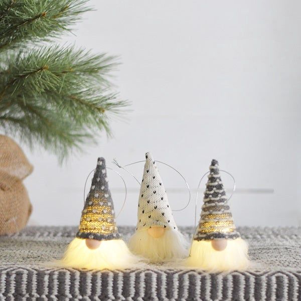 LIGHT UP GNOME ORNAMENT