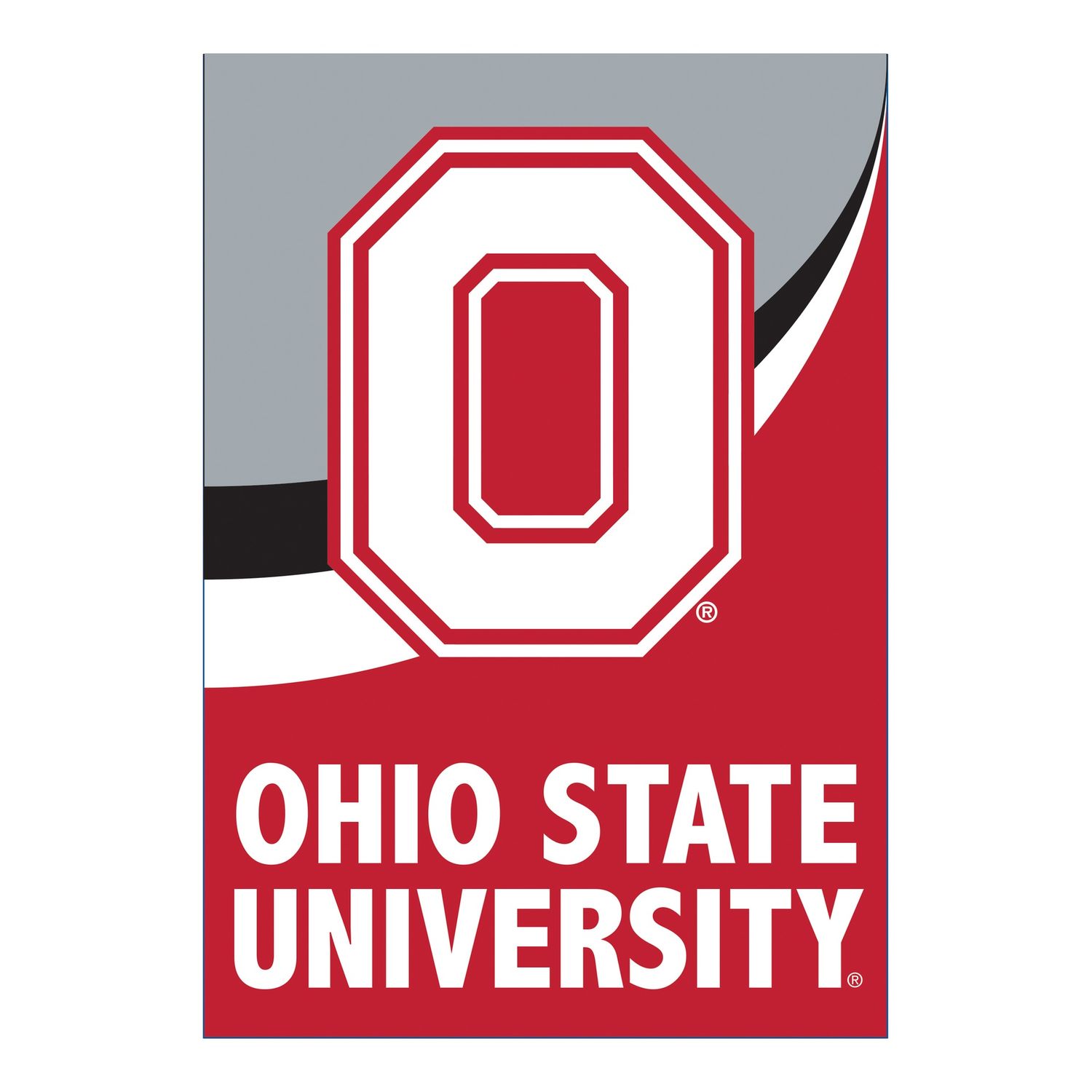 OHIO STATE UNIVERSITY GARDEN FLAG