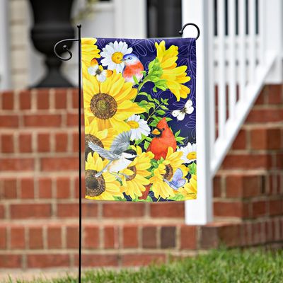 SUNFLOWER GLORY GARDEN FLAG